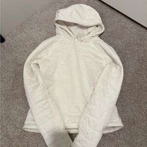 ❗️SOLD❗️Lululemon white insulated puffer hoodie $168